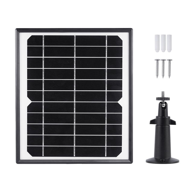 Panel solar de 6W para cámara exterior inalámbrica Micor USB que carga el cable de 3M, energía solar para timbre