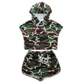 thumbnail image 1 of Traje de 2 Piezas Camuflaje Macarena Ropa Ocasional de Mujeres de Deporte L, 1 of 8