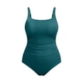 thumbnail image 5 of PMVFHDE One Piece Swimsuit Women Ribbed Casual Pleated Plus Size Monokini With Bathing Suit Design For Beach Pool, 5 of 5