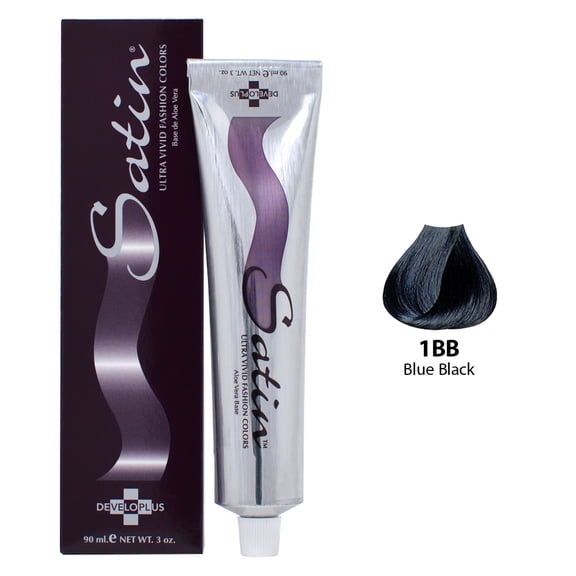 Satin Haircolor 1BB Blue Black