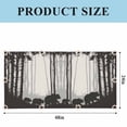 thumbnail image 3 of Forest Bear Fluorescent Light Covers, Black Grey Country Farmhouse Nature Tree Magnetic Light Covers for Ceiling Lights, Fluorescent Ceiling Shade Filters for Classroom Bedroom Office 4x2Ft x 2PCS, 3 of 8