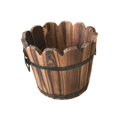 thumbnail image 2 of jinwen Wood Barrel Planter Gift Decorative Plant Container for Plants Yard Backyard, 2 of 9