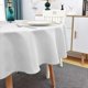 thumbnail image 5 of Round Tablecloth-Waterproof And Anti-Wrinkle Washable Tablecloth Polyester Fiber Tableclot, 5 of 5