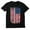 Black, variant on Men's Patriotic Shirt - Distressed USA Flag Tshirt - America T-Shirt - Cotton Blend Fabric - Crew Neck and Short Sleeve Design - 4th of July Clothing - Independence Day Shirt - XX-Large T-Shirt