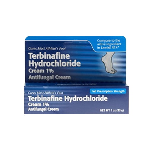 Taro Terbinafine Hydrochloride Foot Antifungal Cream 1%, 1.0oz, 6-Pack