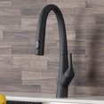 thumbnail image 1 of Kraus KPF-2523MB Arqo M Single Handle Kitchen Faucet, Matte Black Pull Down, 1 of 1