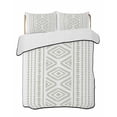 thumbnail image 2 of Quilts Twin Size, Boho Sage Green Geometric Soft Comforter Bedding Set for Bed, Vintage Southwestern Stripes Lightweight Quilted Bedspread with Pillow Cover(2 Pieces) for All Season, 68x86 Inch, 2 of 6