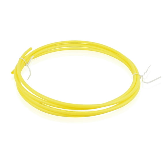 WECO 1/4" Yellow LLDPE Water Filtration Tubing - 25 ft