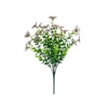 thumbnail image 2 of 1 Pack Artificial Boxwood Stems, 14'' Faux Greenery Stems Colorful Fake Flowers Branches, Outdoors UV Resistant Plastic Fake Plants, Shrubs for Vase Planters Garden Office Farmhouse Indoor Decor, G, 2 of 9