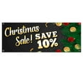 thumbnail image 1 of Christmas Sale Save 10% Customizable 13 oz Banner Heavy-Duty Vinyl Single-Sided With Metal Grommets, 1 of 4
