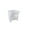 White, variant on 5-quart mixer flour funnel, snap-on installation, no tools required, kitchen baking sieve, 1 pack