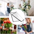 thumbnail image 4 of KONTONTY 20Pcs Transparent Paper OPP Black for Craft Packing Supplies, 4 of 8