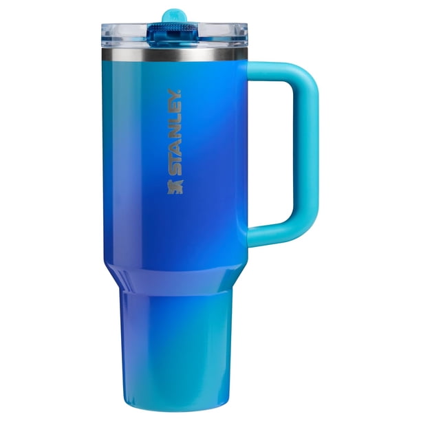 Vaso STANLEY The Quencher ProTour Flip Straw, 1.18 L, cristal marino