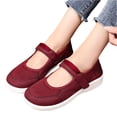 thumbnail image 3 of Norvail Womens Breathable Orthopaedic Walking Shoes, Slip On Mesh Flat Mary Jane Sneaker, Summer Casual Comfort Slip on Nurse Shoes for Work, 3 of 4