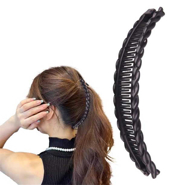 ¡Viernes Negro! Pinzas grandes tipo banana para el cabello, pinzas antideslizantes para sujetar el cabello, pinzas tipo banana para cabello grueso, fino y largo, pinzas tipo cola de pez, peines,