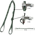 thumbnail image 3 of 2pcs Nylon Daisy Chain Rope, High Strength Aerial Yoga Hammock Tree Strap, 23KN Climbing Sling Runner, Adjustable Hanging Trapeze Extension Straps, 3 of 5