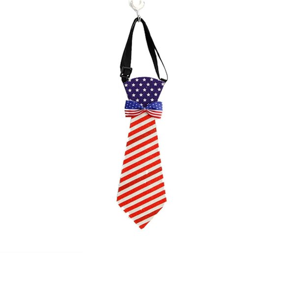 Event & PartyAmerican Independence Day Party Decorative Bow Tie Children's Flag Dotted Tie Adjustable Decorative Bow Tie