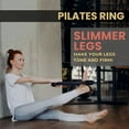 thumbnail image 5 of BESTSKY Pilates for Women 15 Inch Pilates Circle with Padded Handles Yoga s Lightweight Pilates s Fitness Circle, 5 of 6