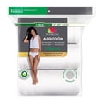 thumbnail image 4 of Bikini Fruit Of The Loom para Mujer, de Algodón 3 Piezas Blanco Talla 4, 4 of 4