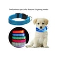 thumbnail image 2 of Luxtrada LED Light Up Dog Collar for Night Safety, USB Rechargeable Dog Collar Light for Small Medium Large Dogs (White,M), 2 of 9