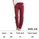 thumbnail image 4 of Ofertas de Black Friday Pantalones para mujer Pantalones casuales de algodón y lino con cordón elástico en la cintura Pantalones largos y rectos Pantalones casuales de negocios para mujer, 4 of 5