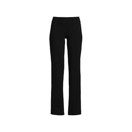 Lands' End School Uniform Women's Plus Size Starfish Mid Rise Straight Leg Pants