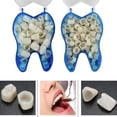thumbnail image 4 of 1 caja de carillas temporales de corona dental de porcelana para dientes molares delanteros y traseros, 4 of 7