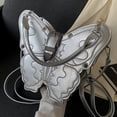 thumbnail image 2 of Bolso de mano con diseño de mariposa para mujer informal estilo retro elegante y gótico, 2 of 9
