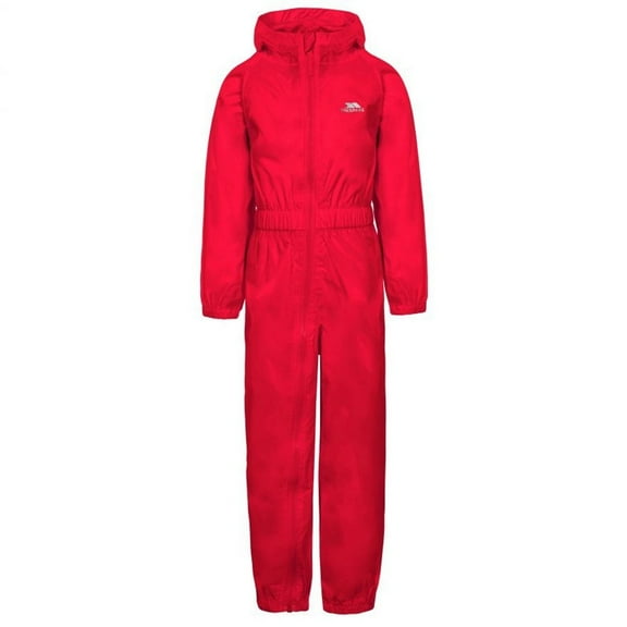 Trespass Boys/Girls Button Rain Suit