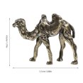 thumbnail image 2 of HOMEMAXS 2pcs Shaped Ornament Brass Sculpture Vintage Camel Decorative Ornament, 2 of 8