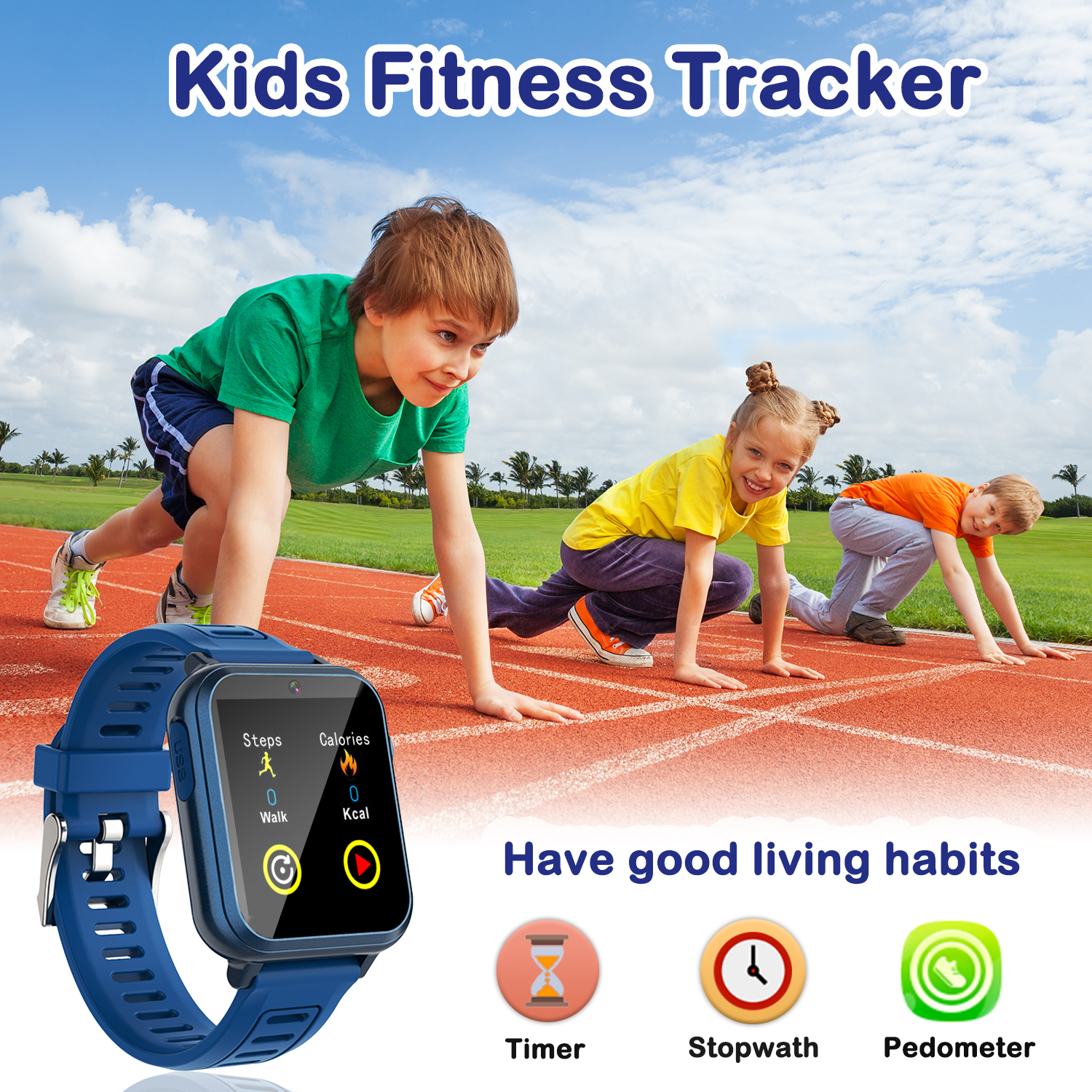 Vakzovy Kids Smart Watch with Games and Camera photo 7