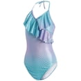 thumbnail image 1 of As Rose Rich Girls Swimsuit Ruffle One Piece Bathing Suits UPF50+, 16, 1 of 8