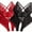 Black/Red, variant on Sexy Lingerie for Women Deep V Teddy Sheer Lace Bodysuit One Piece Babydoll,Red,M