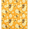 thumbnail image 2 of Coolnut Cartoon Bee and Chamomile Dishwasher Magnet Cover for The Front Door,Reusable Refrigerator Door Decor Magnet Sticker for Kitchen Home Decor 23" x 26", 2 of 6