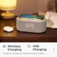 thumbnail image 4 of Despertador, radio FM, Bluetooth, cargador inalámbrico, estéreo de 10 W, 4 of 7