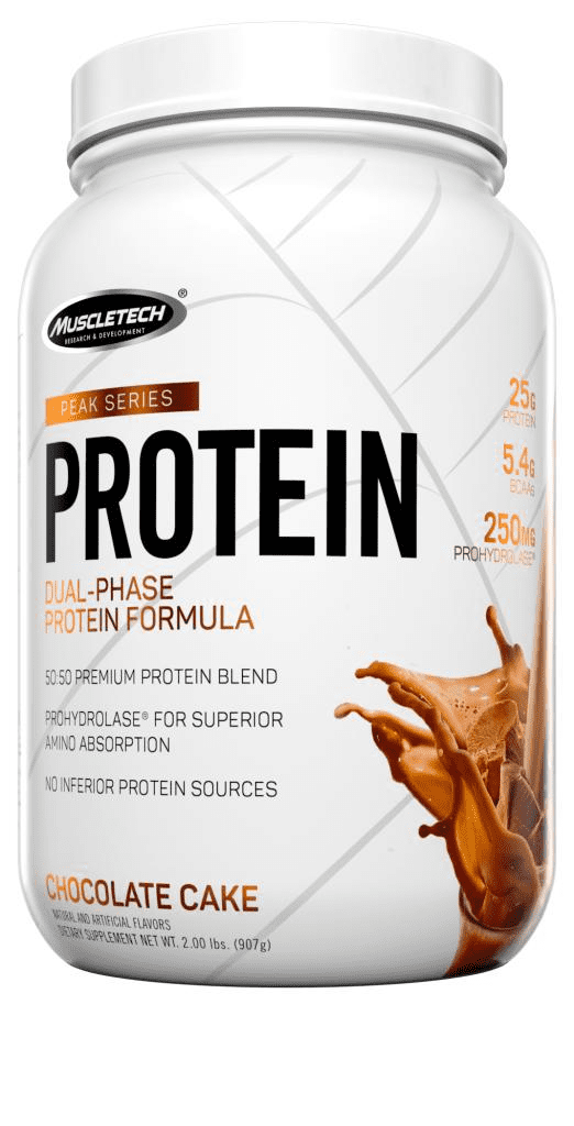MuscleTech Peak Series Protein 3.80 lbs Chocolate Cake Free Ship 