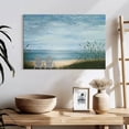 thumbnail image 3 of Elephant Stock Serene Beach Chairs Wall Art - Horizontal Canvas Wall Art - Living Room Wall Decor - Beach Canvas - Blue And Teal Decor By Bruce Nawrocke - 24" x 16", 3 of 8