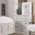 thumbnail image 2 of Bowery Hill 4 Drawer Wooden Chest in White, 2 of 4