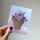 thumbnail image 4 of 6pcs 5D DIY Diamond Painting Tarjeta de felicitación Tarjeta de fiesta de cumpleaños en forma especial FLhrweasw Nuevo, 4 of 9
