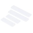 thumbnail image 1 of Bookmark Moulds 4Pcs White Rectangle Bookmark Mold Blank DIY Silicone Epoxy Pendant Jewelry Mirror  Craft Casting Tool ANGGREK Otros, 1 of 8