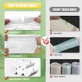 thumbnail image 2 of Bolsas de basura T.FORING, 49,2 L, 110 unidades, 13 galones, plástico transparente, 2 of 6