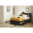 thumbnail image 6 of South Shore Spark, Contemporary Bed, Twin Brown, 6 of 13