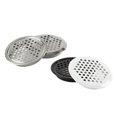 thumbnail image 3 of Orificio de ventilación de acero inoxidable, cubierta de orificio de ventilación de disipación de calor negra, accesorios de ventilación de orificio de ventilación, 3 of 4