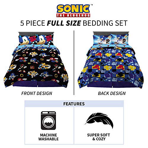Franco Kids Bedding Super Soft Comforter and Sheet Set, 5 Piece 