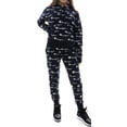thumbnail image 2 of Women's Champion Reverse Weave Joggers, Allover Print Script Multi Scale Navy S, 2 of 4