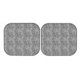thumbnail image 7 of Balery 2 Piece Black Leopard Car Windshield Sun Shade|Foldable Front Windshield Shade for Car Front Window for Most Sedans SUV Truck-Medium, 7 of 7