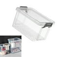 thumbnail image 2 of Storage Bins with Lids Clear Plastic Storage Containers Stackable Storage Box, 2 of 15