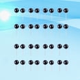 thumbnail image 4 of 200 piezas DIY agujas estilo muñecas ojos juguetes de peluche ojos animales muñeca ojos accesorios para arte artesanía juguetes suministros (6 mm), 4 of 7