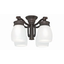 99090 Casablanca Fans Accessory - Four Light Outdoor Fixture-Brushed Cocoa Finish