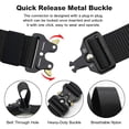 thumbnail image 3 of YOORAN Men's Belt,3 Pack Nylon Mesh Breathable Multifunctional Men's Outdoor Belt Lightweight and Wearable, 3 of 6